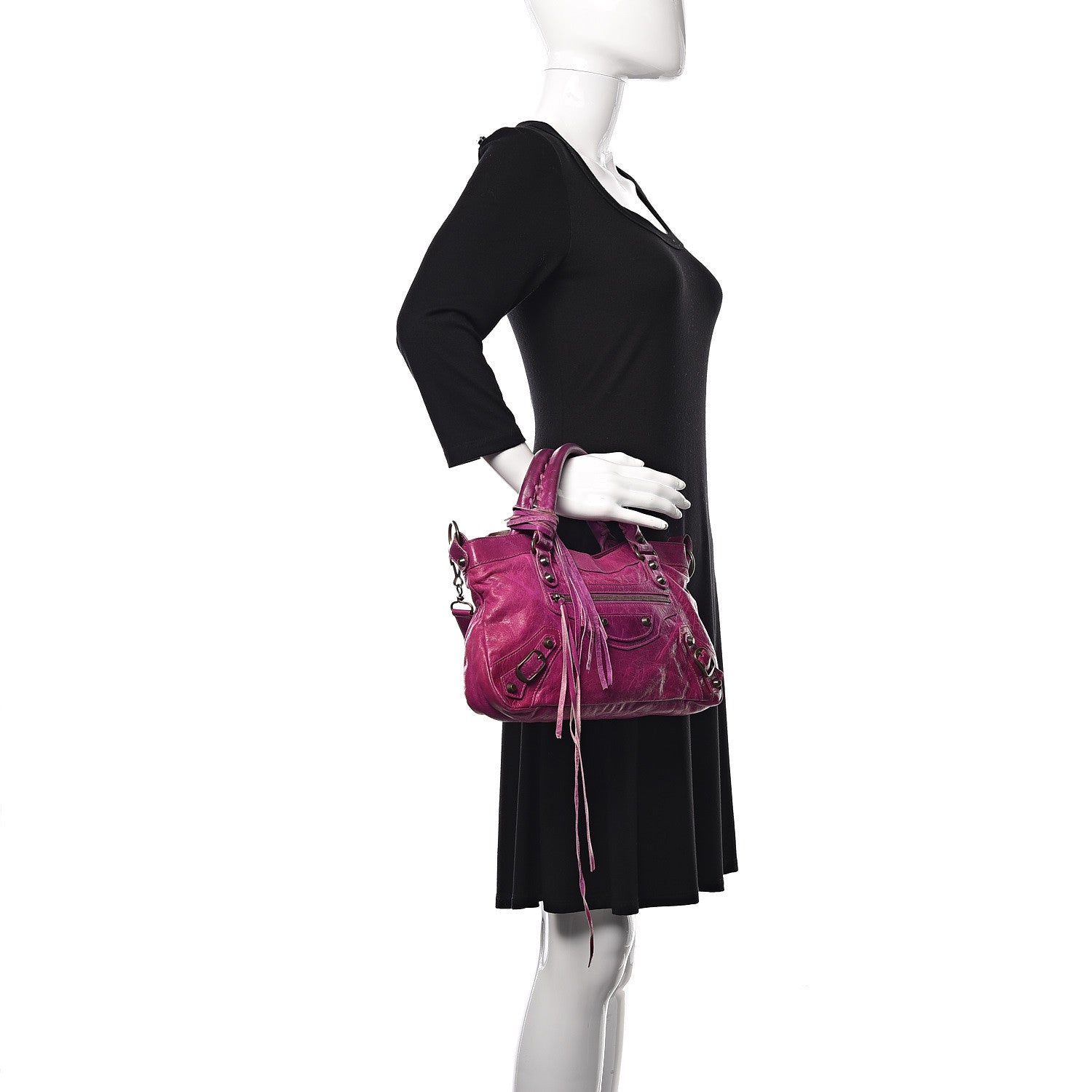 Balenciaga Agneau First Magenta 3 of 22