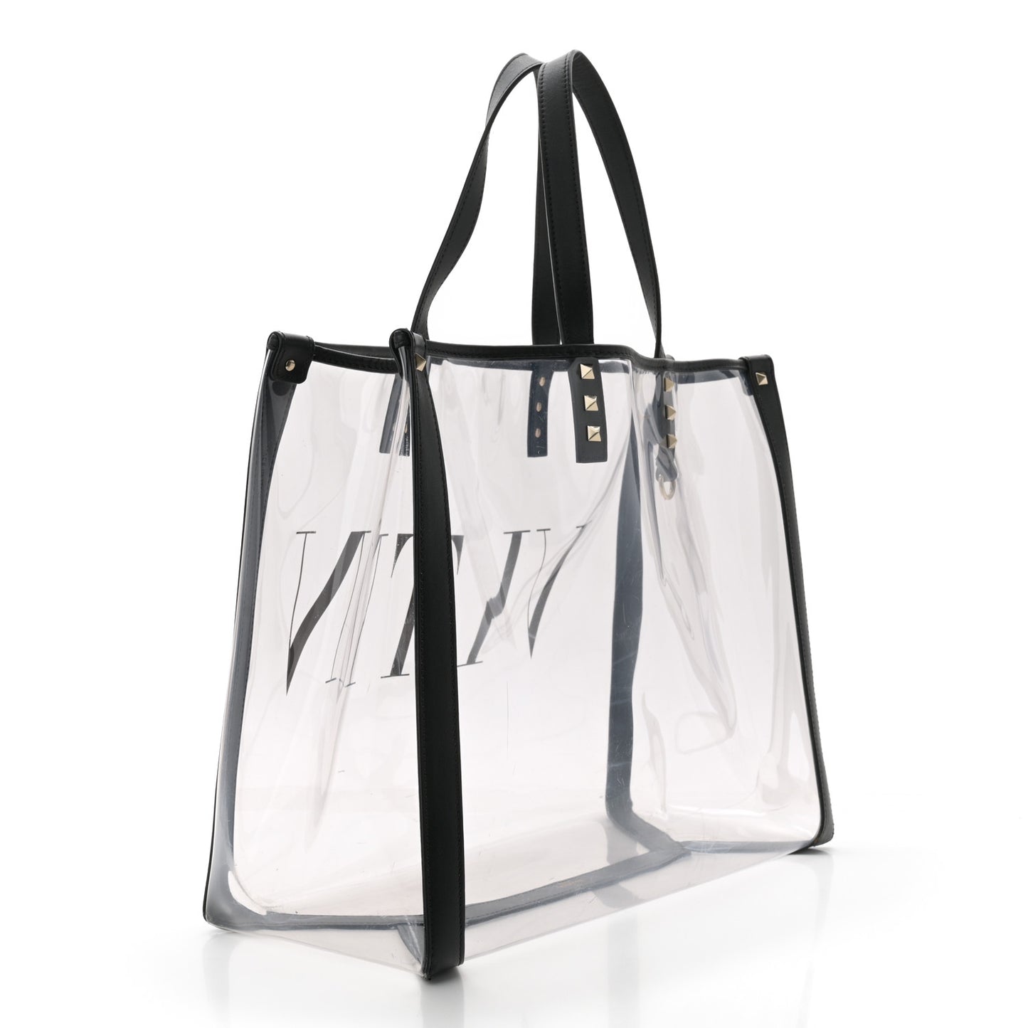 Plexy VLTN Shopping Bag Transparent