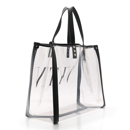 Valentino Garavani Plexy VLTN Shopping Bag Transparent 4 of 10