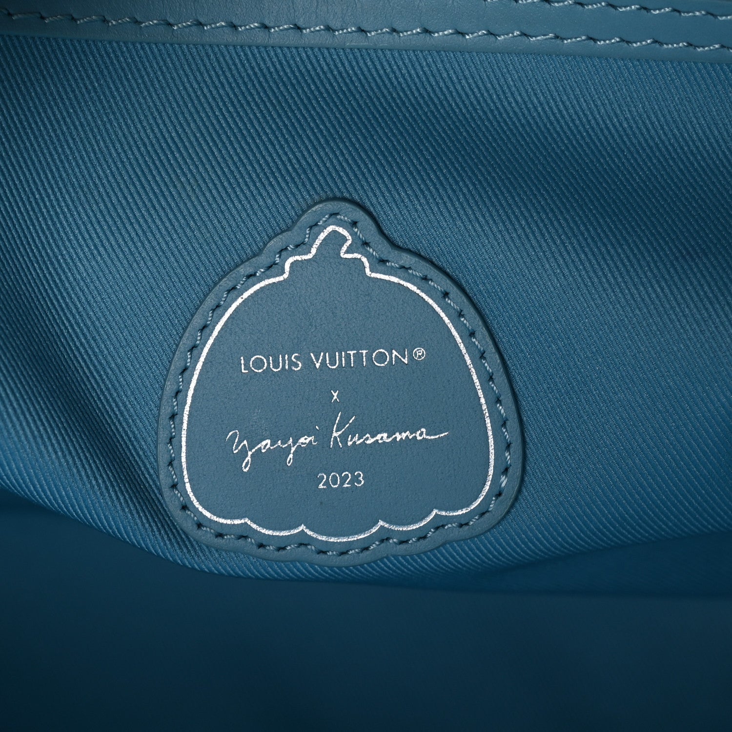 Louis Vuitton LV X YK Taurillon Monogram Keepall Bandouliere 50 Blue Multicolor 5 of 8
