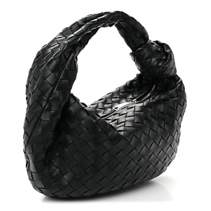 Bottega Veneta Nappa Intrecciato Teen Jodie Hobo Black 3 of 10