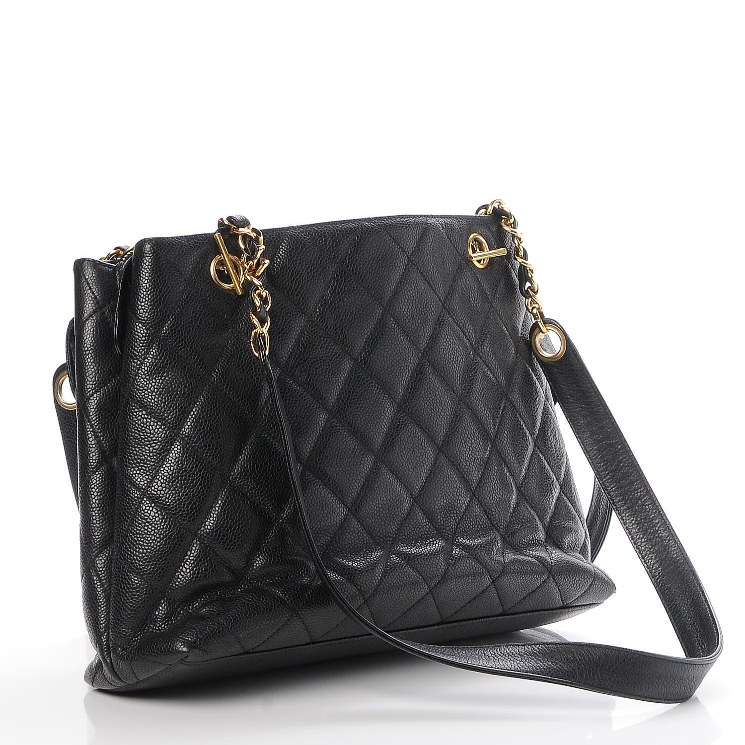 Chanel Caviar Quilted Flap Shoulder Bag Black 3 of 7