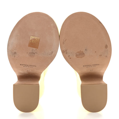 Bottega Veneta Nappa Slide Platform 115 Wedge Sandals 37 Seagrass 5 of 7