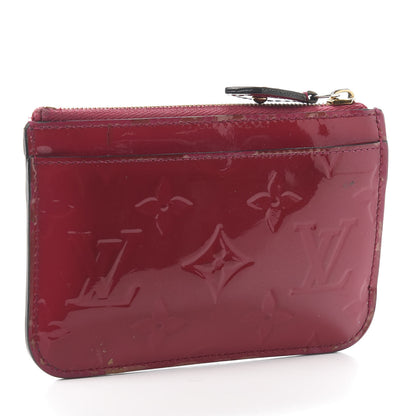 Louis Vuitton Vernis Key Pouch Rose Indien 4 of 11