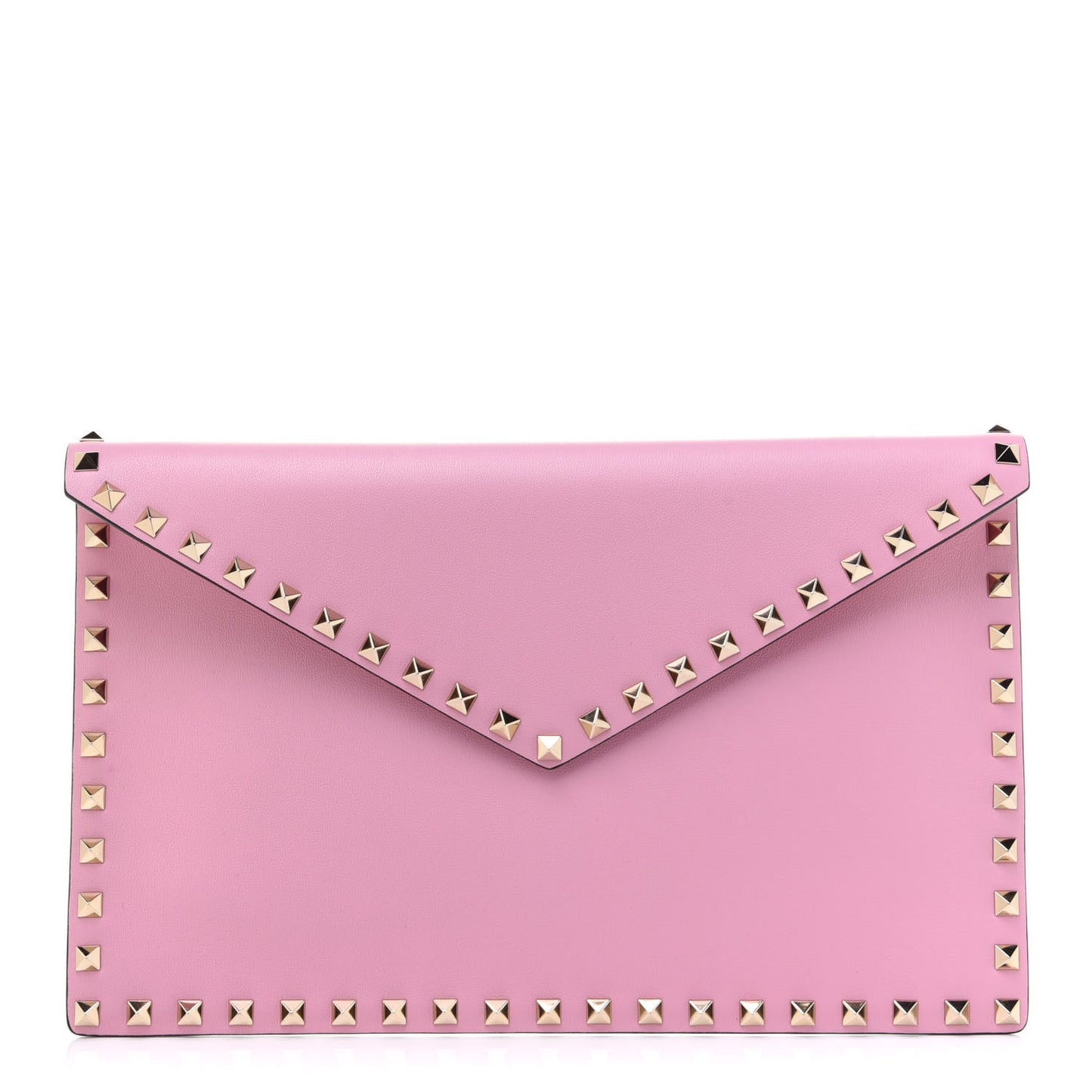 Vitello Large Rockstud Envelope Clutch Absolute