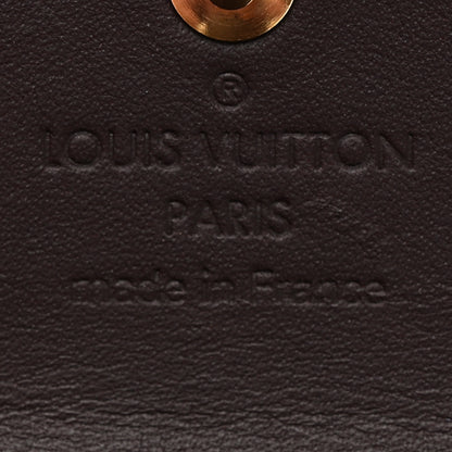 Louis Vuitton Vernis Elise Wallet Amarante 7 of 11