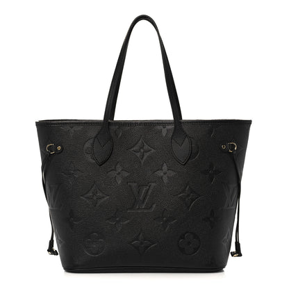 Louis Vuitton Empreinte Monogram Giant Neverfull MM Black 1 of 9