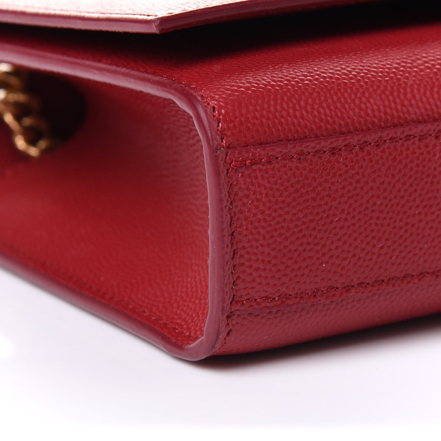Grain De Poudre Small Deconstructed Monogram Kate Satchel Red