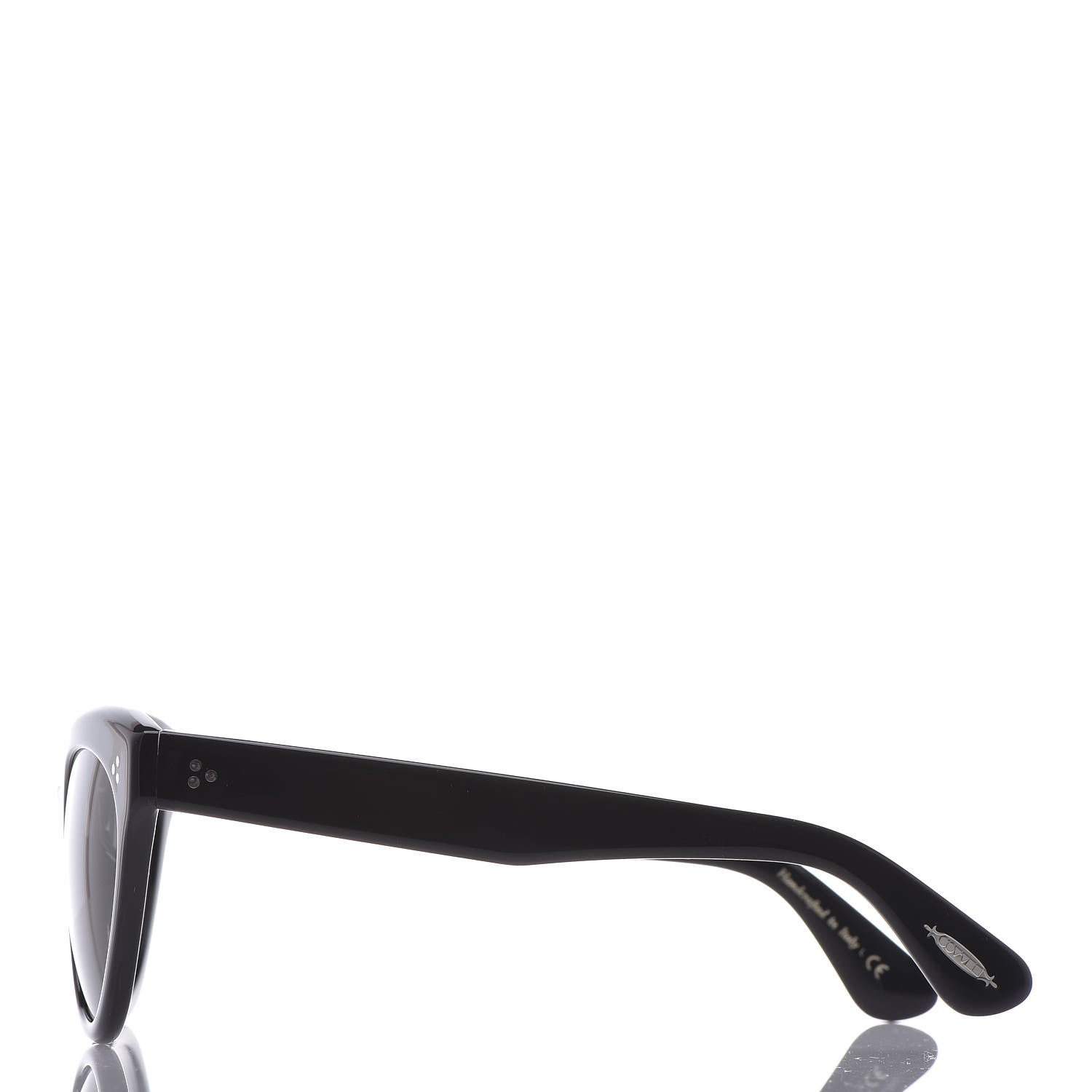 Oliver Peoples Acetate Cat Eye Roella Sunglasses Black 3 of 7