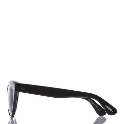 Oliver Peoples Acetate Cat Eye Roella Sunglasses Black 3 of 7