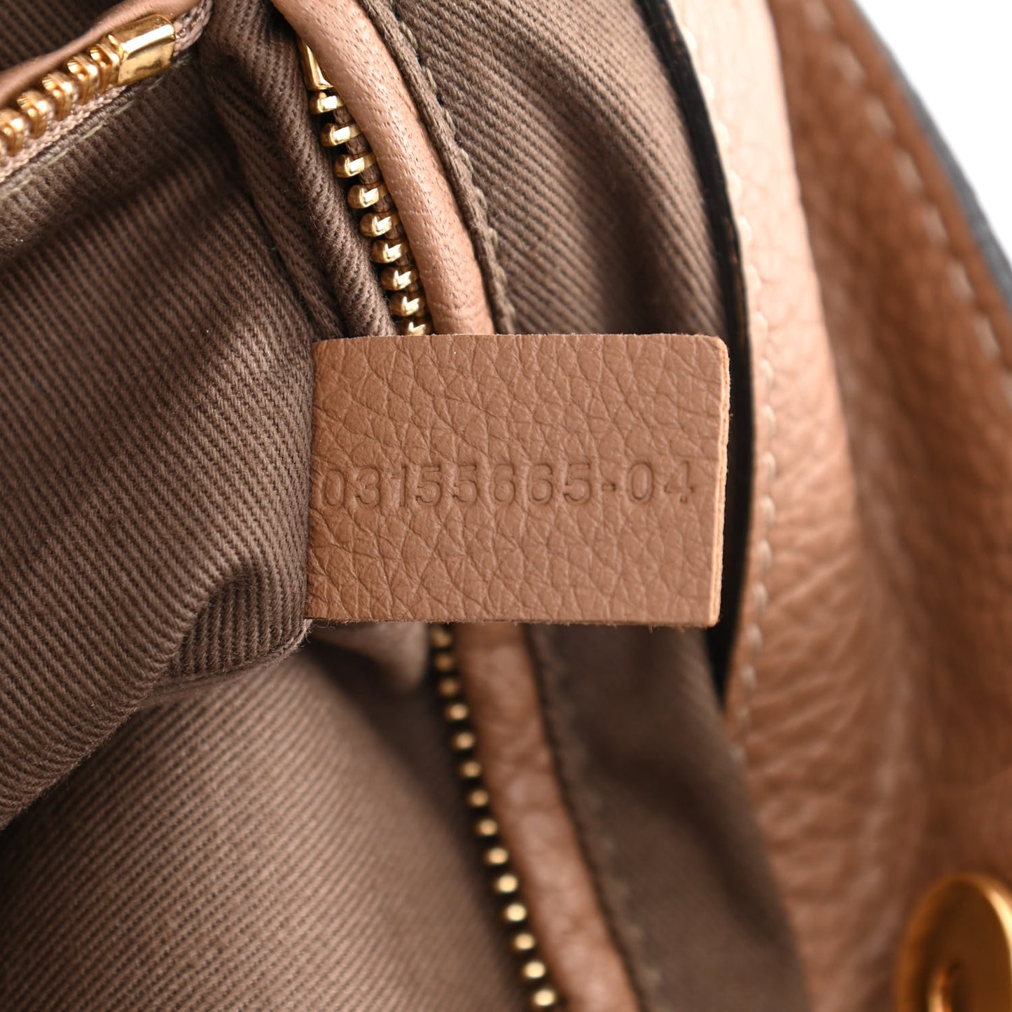 Calfskin Large New Marcie Tote Nut