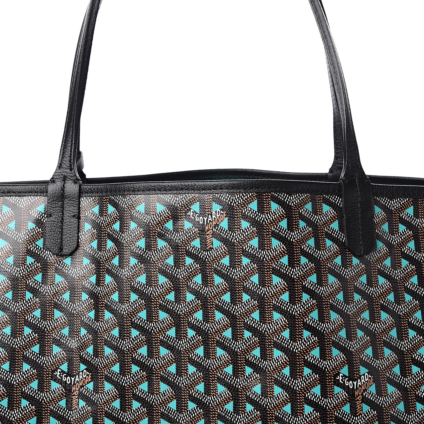 Goyardine Saint Louis Claire Voie GM Black Blue
