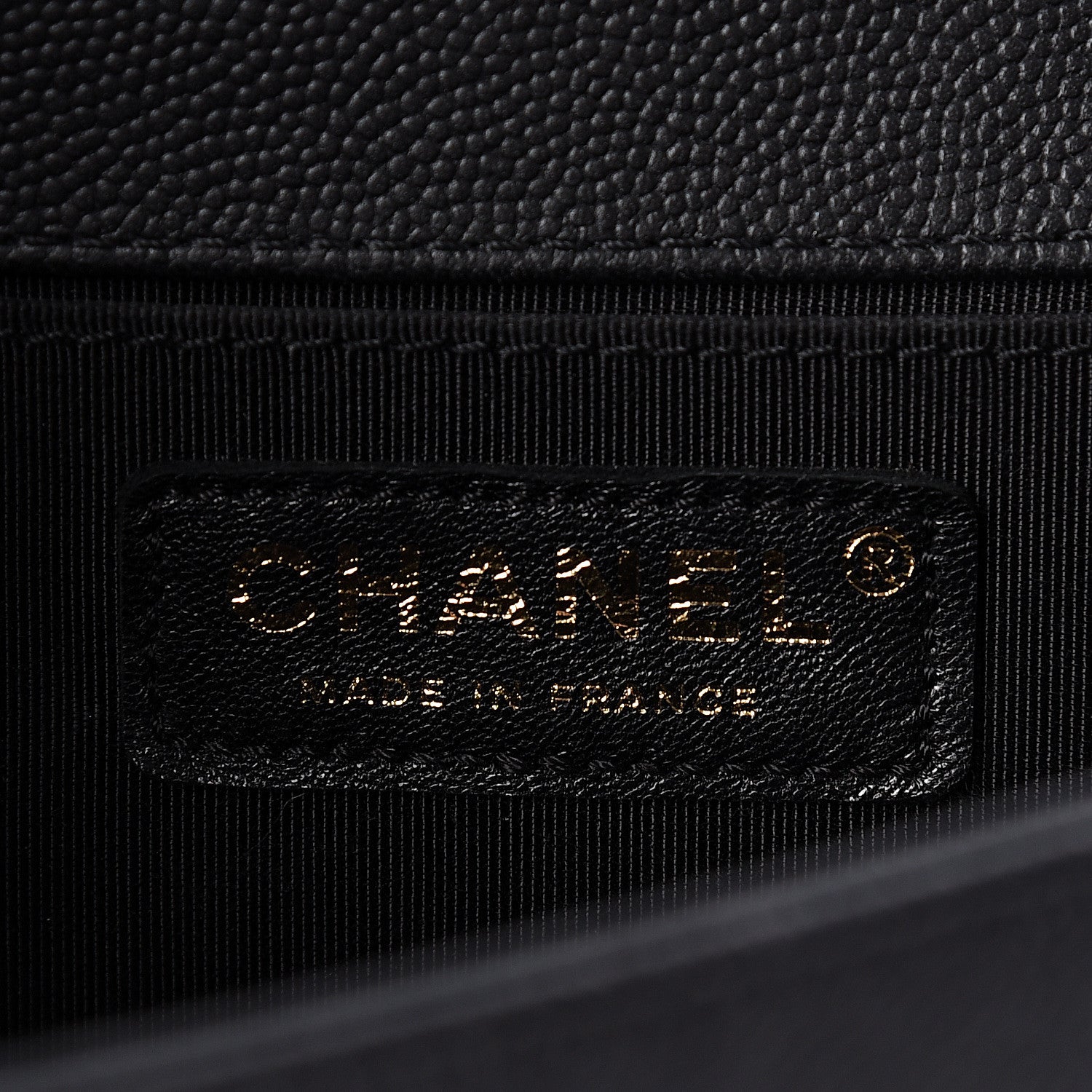 Chanel Caviar Quilted Medium Boy Flap Black 6 of 10