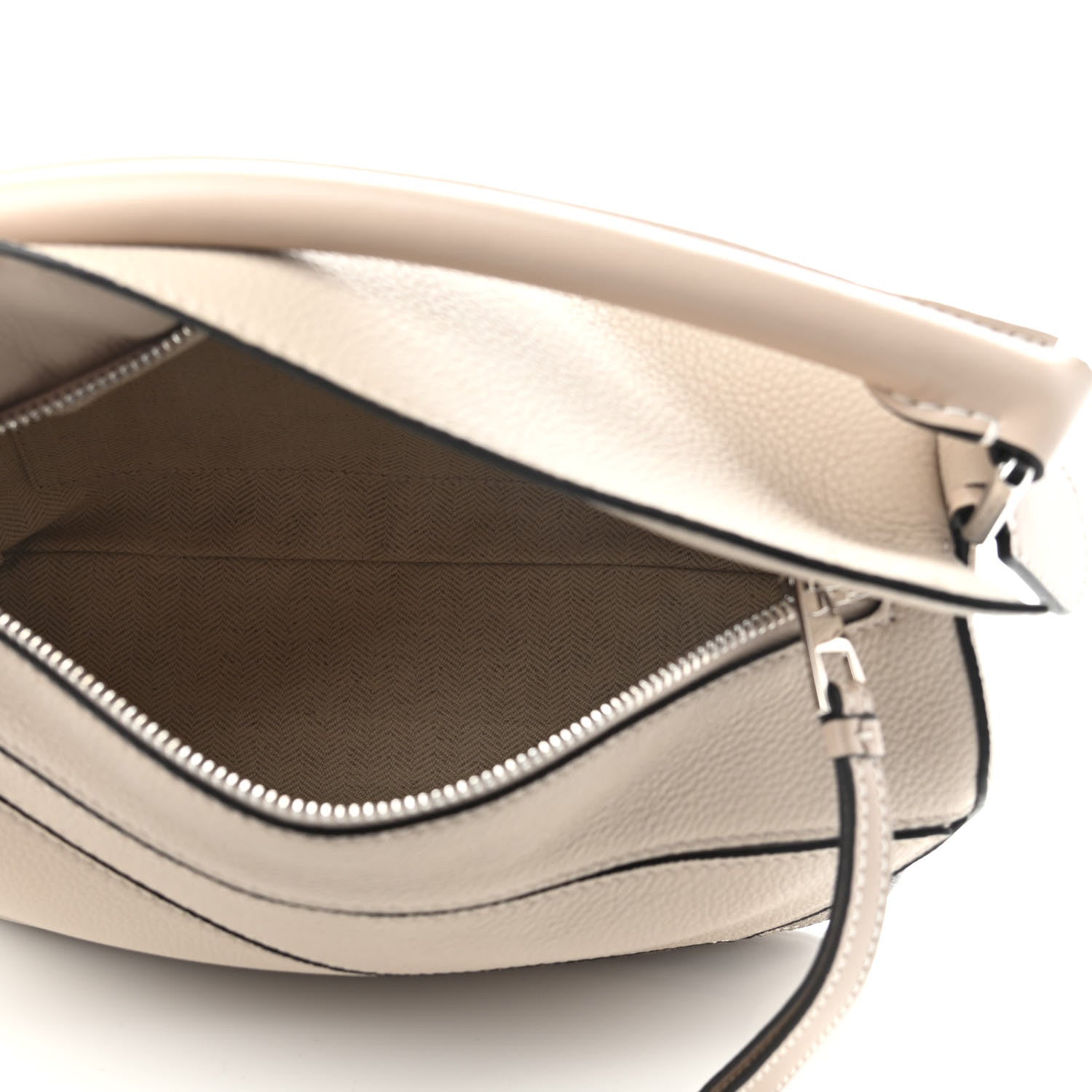 Loewe Calfskin Small Puzzle Bag Light Oat 5 of 9