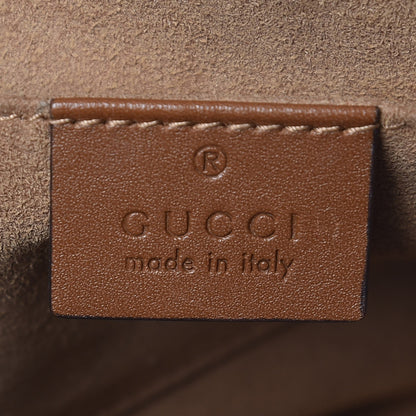 Gucci GG Supreme Monogram Calfskin Small Padlock Tote Beige Ebony Tuscany 6 of 10
