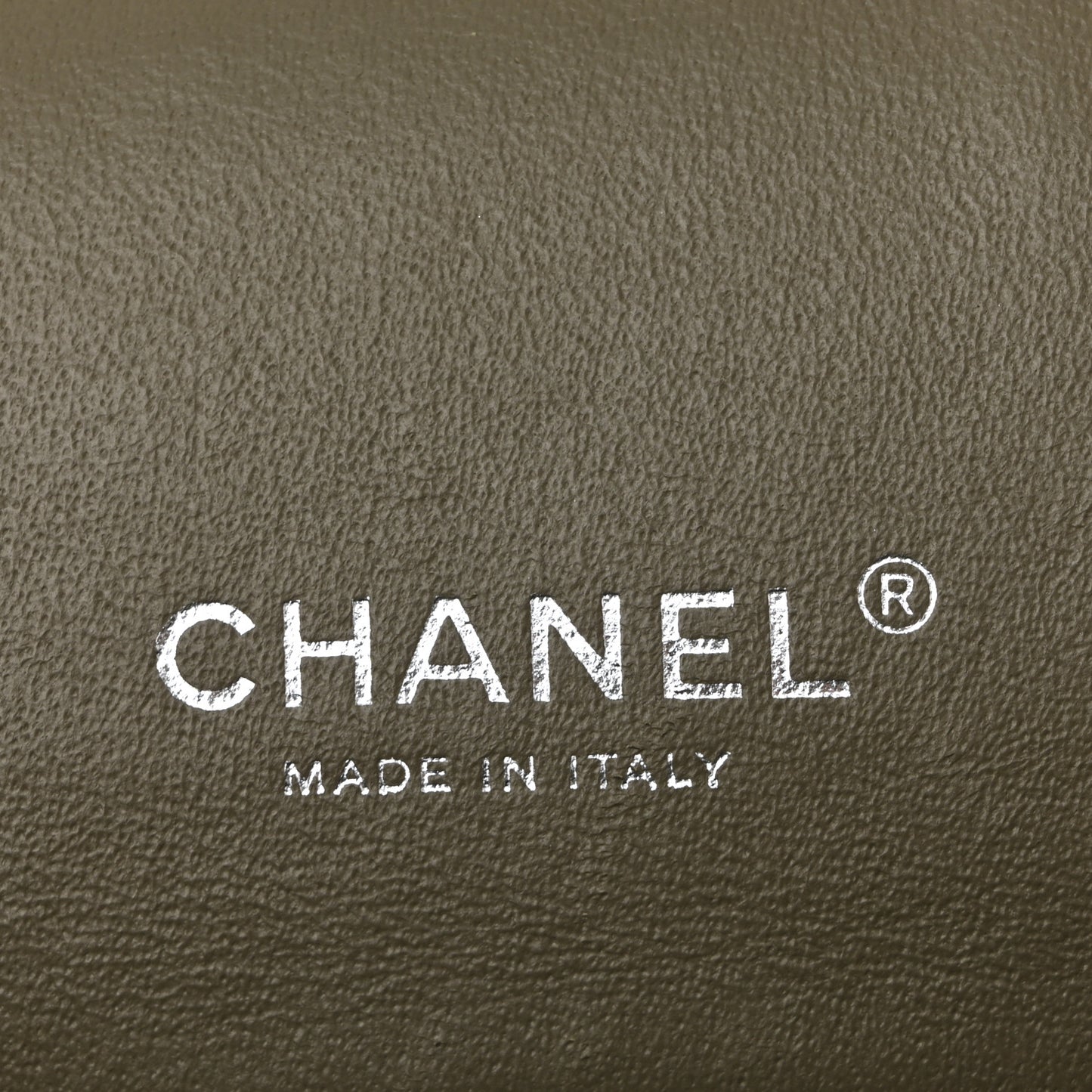 Lambskin Quilted Maxi Double Flap Green