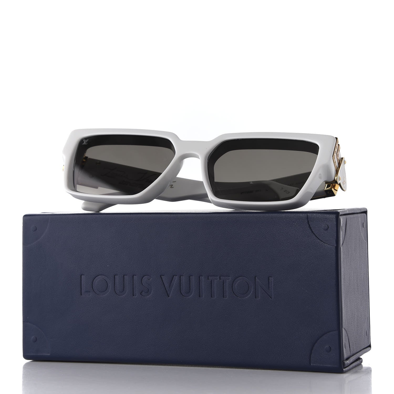 Louis Vuitton Acetate 1.1 Millionaires Z1166E Sunglasses White 10 of 10
