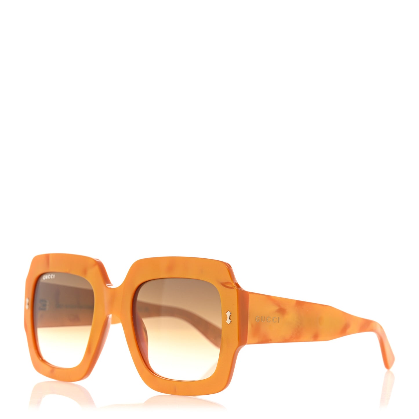 Acetate Square Sunglasses GG1111S Yellow