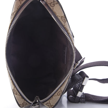 Gucci Monogram Belt Bag Dark Brown 5 of 9