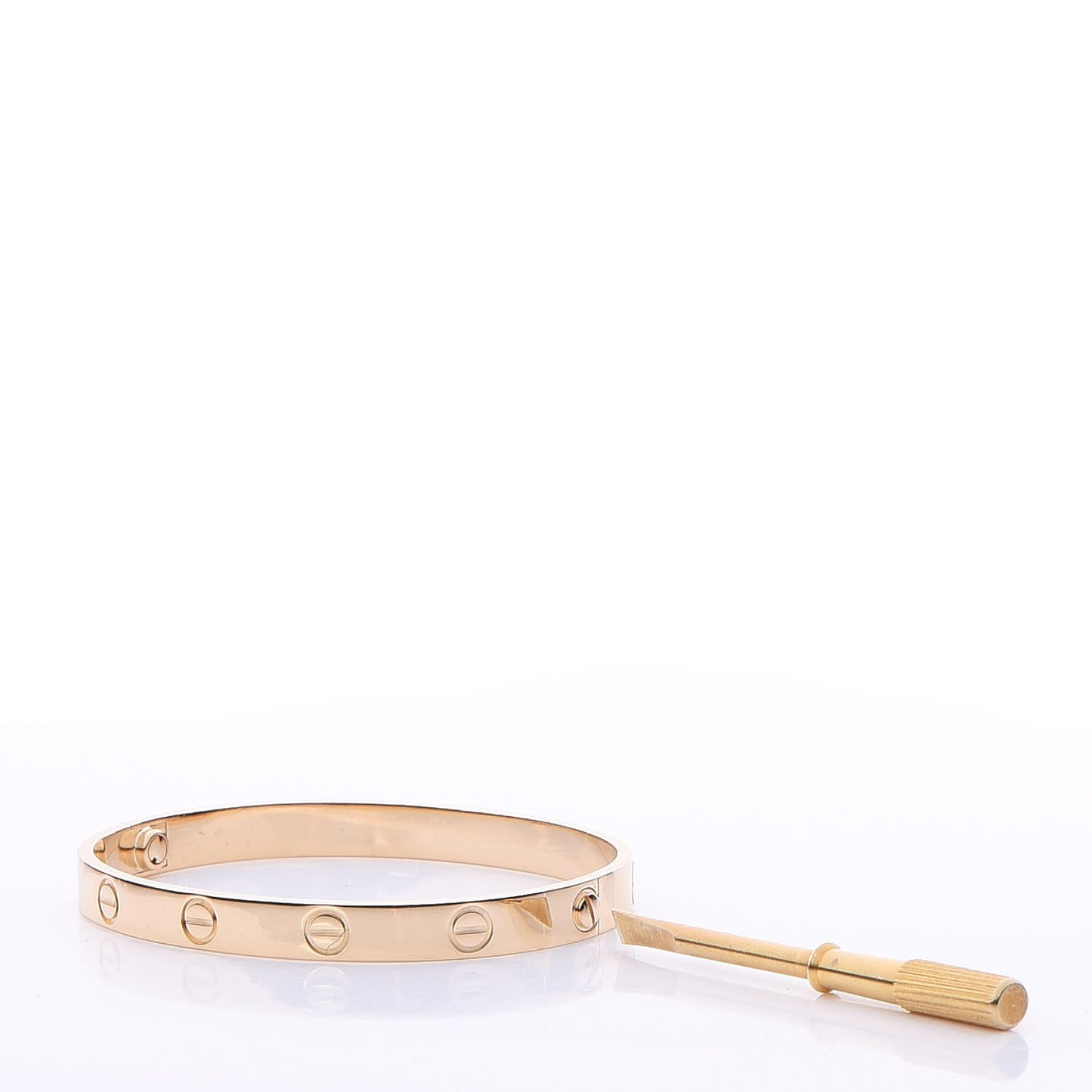 18K Yellow Gold LOVE Bracelet 16