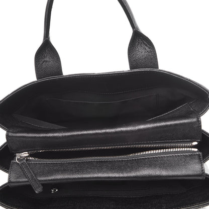 Chanel Caviar Quilted Urban Companion Top Handle Shopping Tote Black 7 of 9