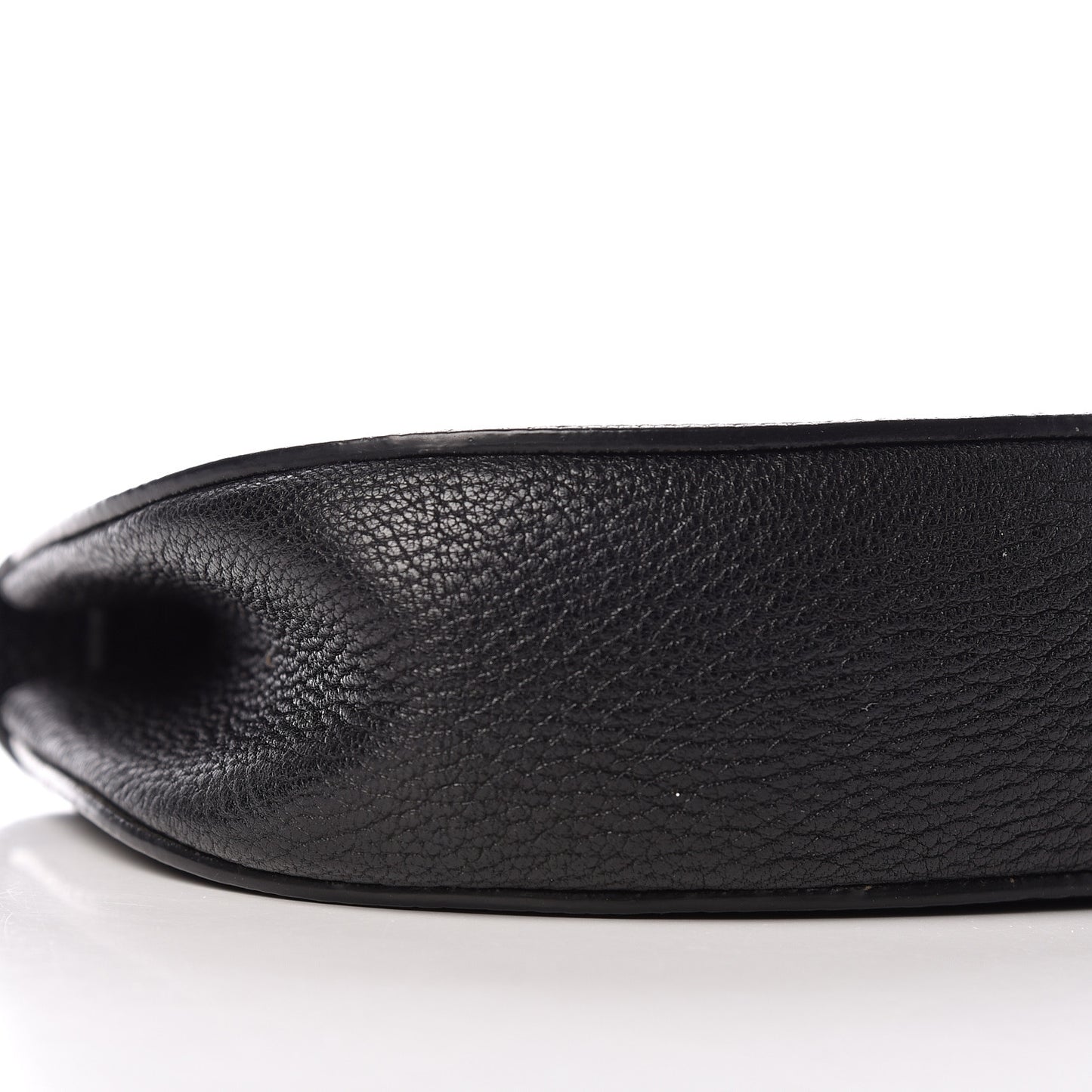 Grained Lambskin Mini Drew Shoulder Bag Black