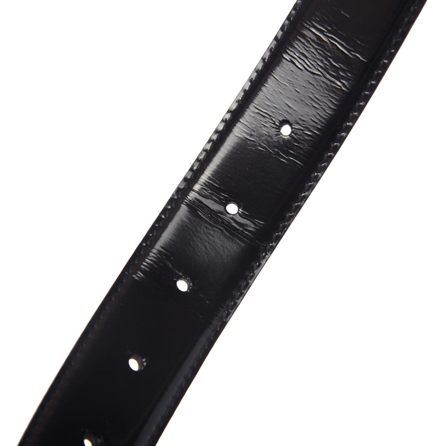 Calfskin Square G Buckle Belt 85 34 Black