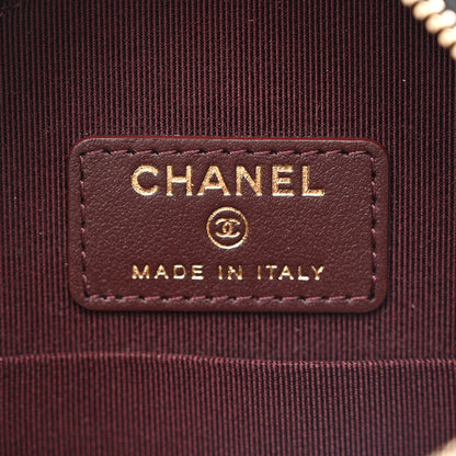 Chanel Caviar Quilted Round Clutch With Chain Black 6 of 10