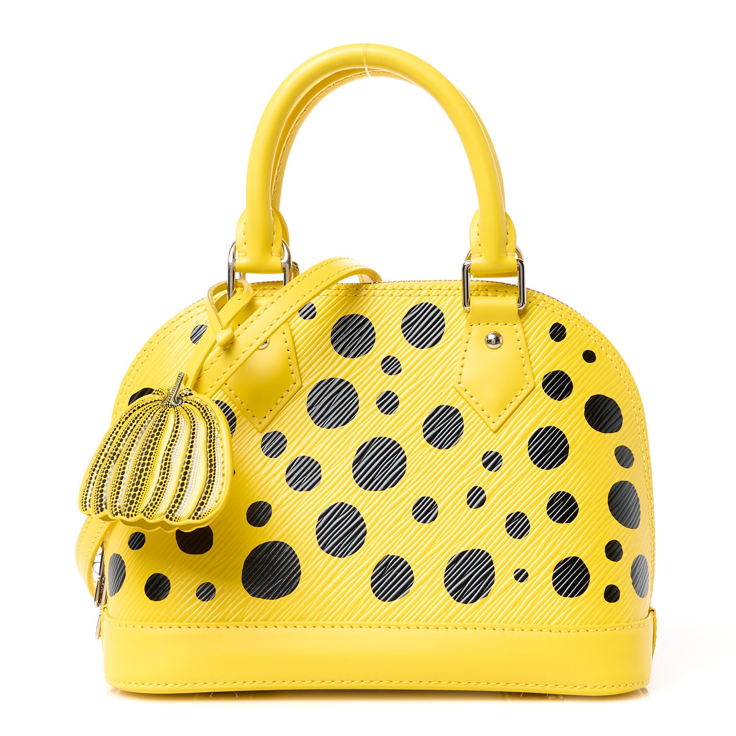 Louis Vuitton LV X YK Epi Alma BB Yellow Black 1 of 12