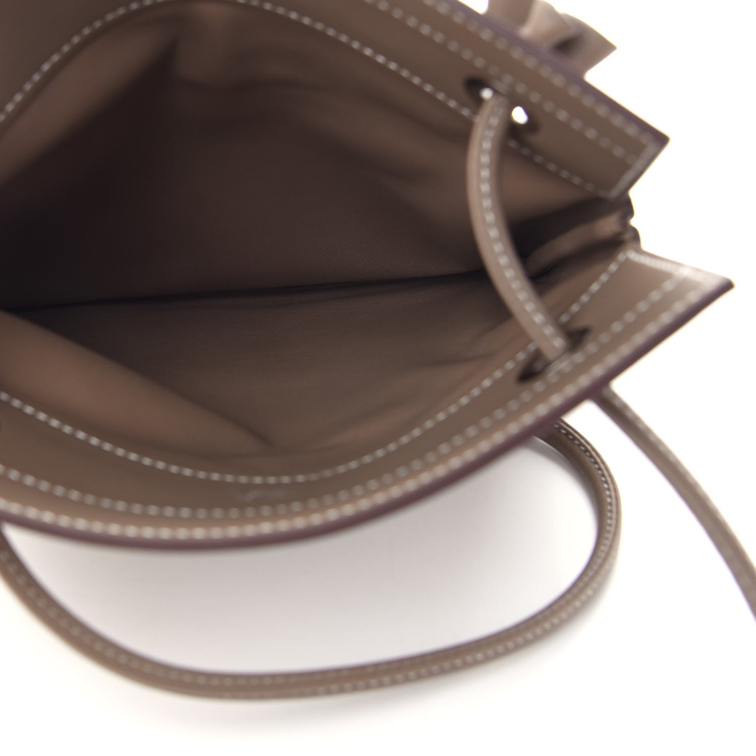Hermes Milo Lambskin Swift Mini Aline Etoupe 5 of 8