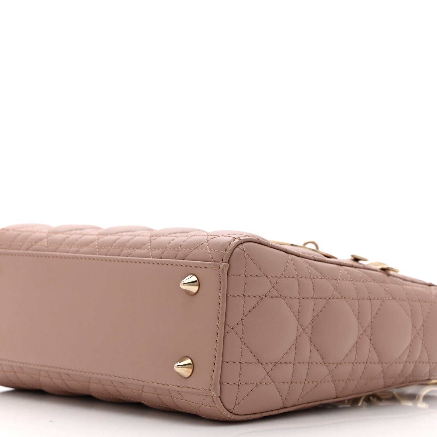 Christian Dior Lambskin Cannage Small My ABCDior Lady Dior Fard 10 of 10