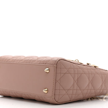 Christian Dior Lambskin Cannage Small My ABCDior Lady Dior Fard 10 of 10