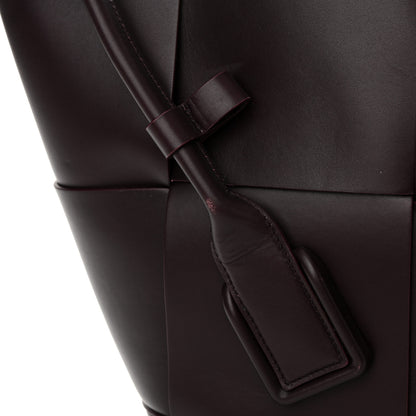 Bottega Veneta French Calfskin Maxi Intrecciato Medium Arco Grape 16 of 18