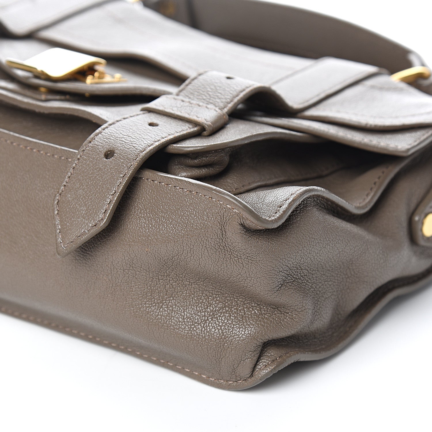 Proenza Schouler Lambskin Tiny PS1 Satchel Smoke 9 of 10
