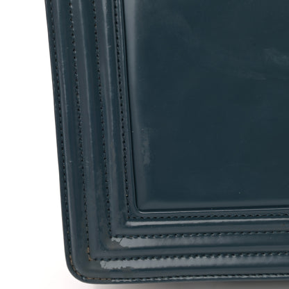 Chanel Glazed Calfskin New Medium Boy Flap Blue 16 of 21