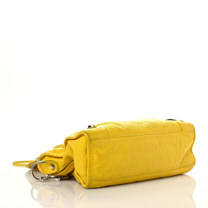 Balenciaga Agneau Classic Silver Hardware City S Jaune Soleil 4 of 31