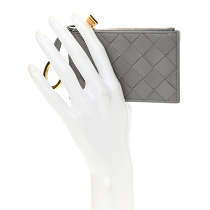 Bottega Veneta Nappa Intrecciato Key Holder Thunder 2 of 7