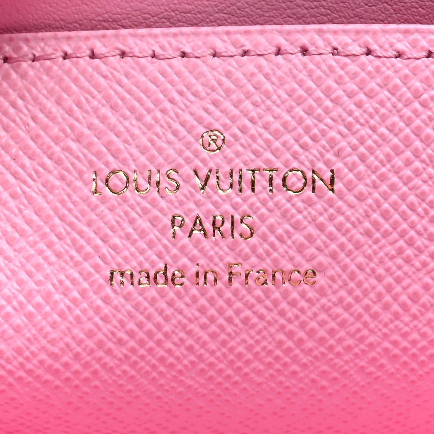 Monogram 2022 Christmas Animation Paris Zippy Wallet Pink