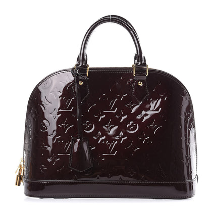 Louis Vuitton Vernis Alma PM Amarante 1 of 9