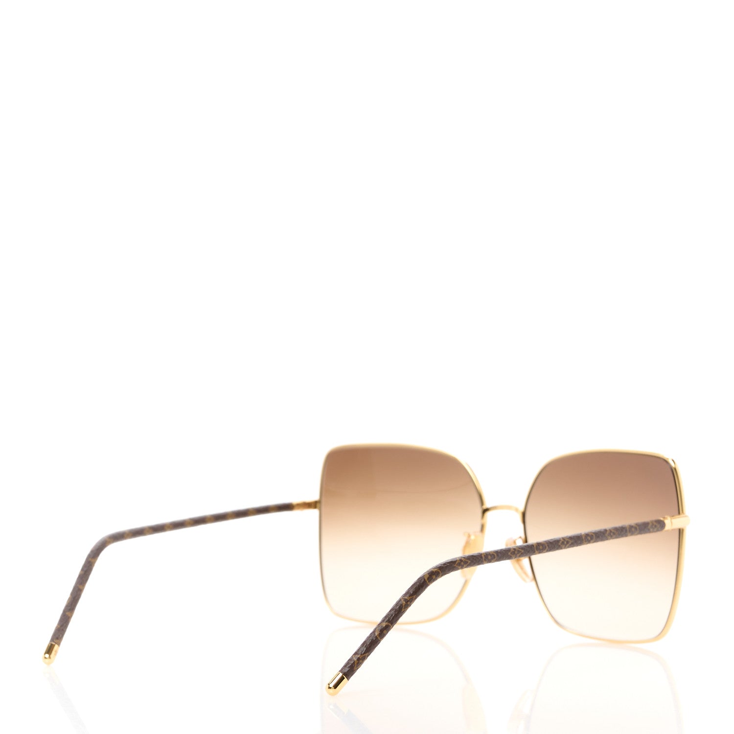 Louis Vuitton Monogram Metal LV First Square Sunglasses Z1928U 4 of 8