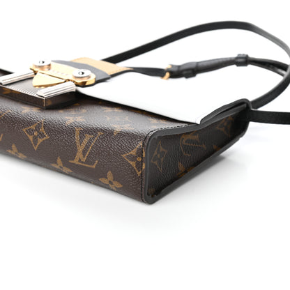 Louis Vuitton Calfskin Monogram Column Clutch 8 of 8