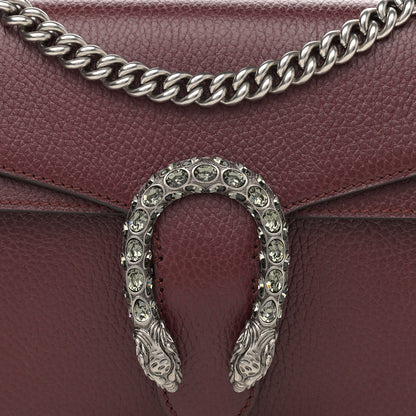 Gucci Dollar Calfskin Crystal Small Dionysus Shoulder Bag Vintage Bordeaux 8 of 10