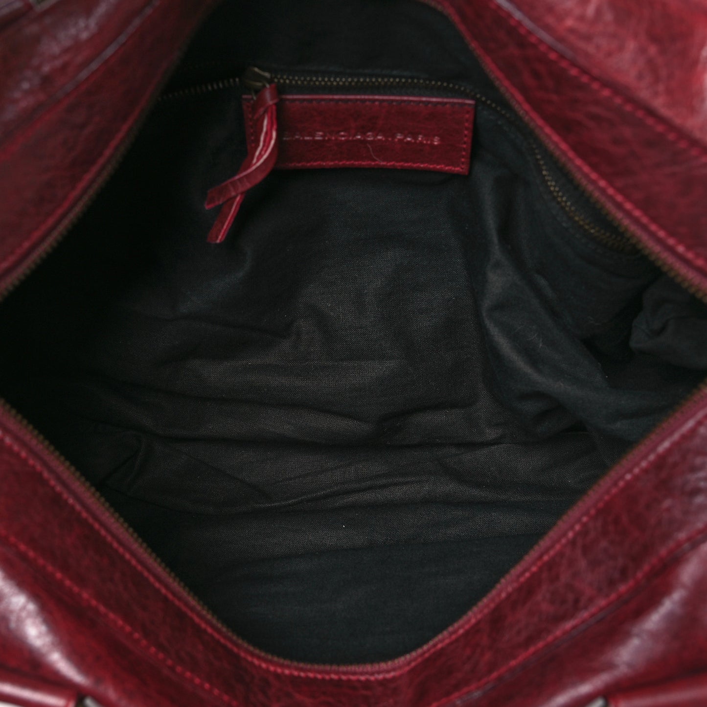 Chevre Classic Hardware Twiggy Rouge Grenat