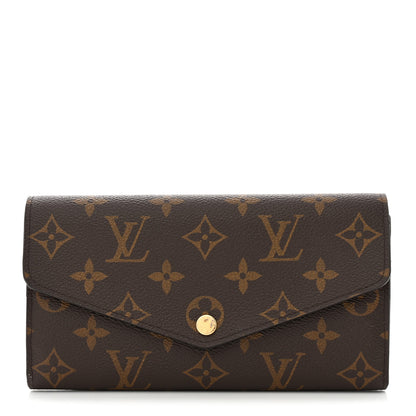 Louis Vuitton Monogram Sarah Wallet NM Coquelicot 1 of 6