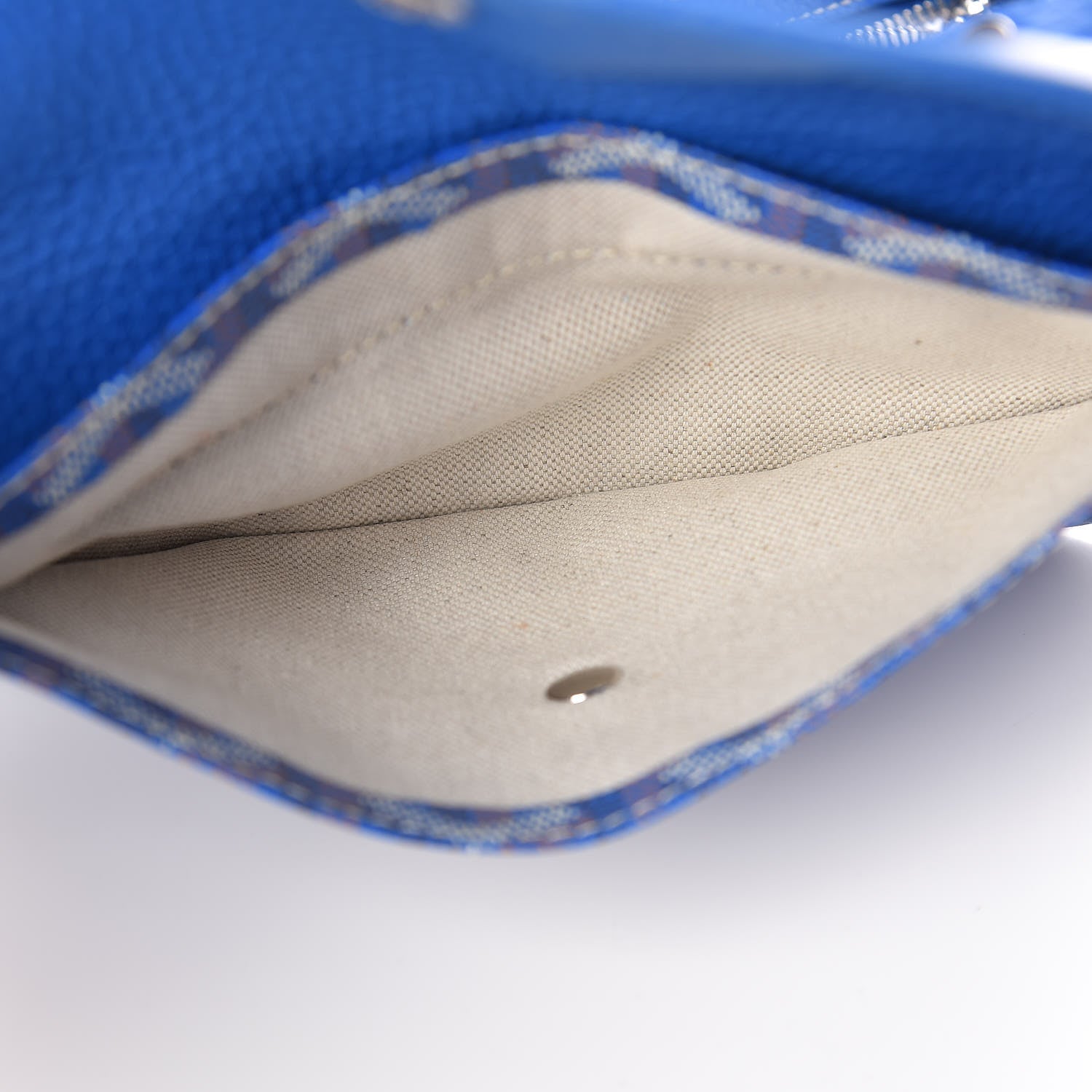 Goyard Goyardine Sac Hardy Pet Carrier PM Sky Blue 6 of 10