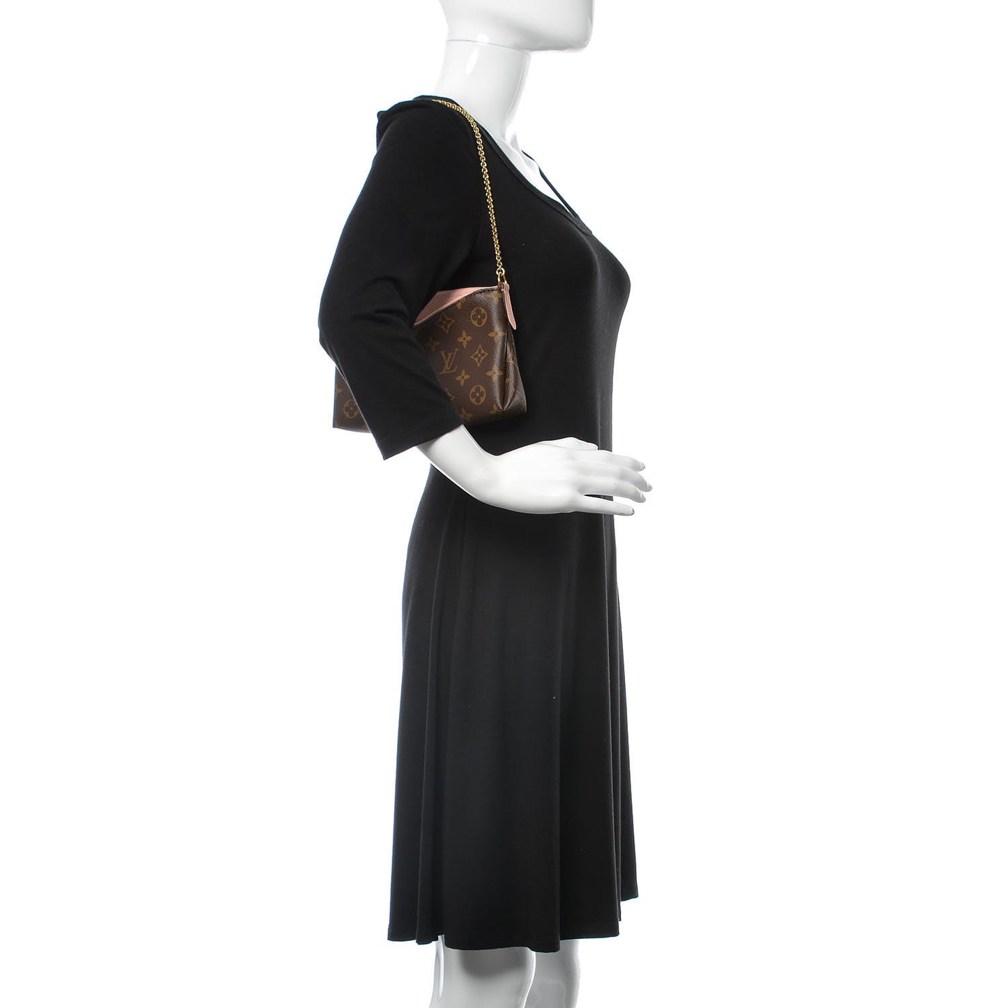 Monogram Pallas Clutch Rose Poudre