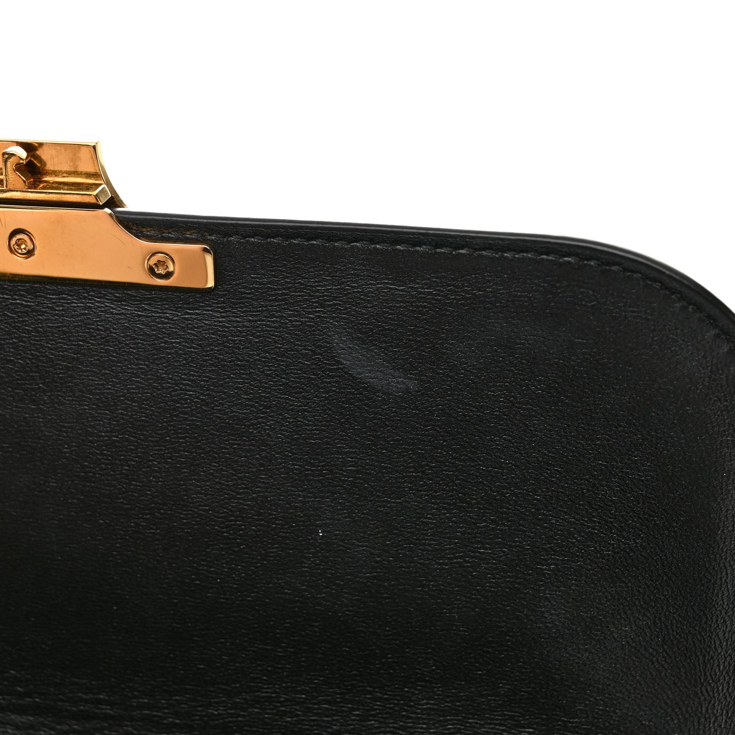Shiny Calfskin Medium Triomphe Black