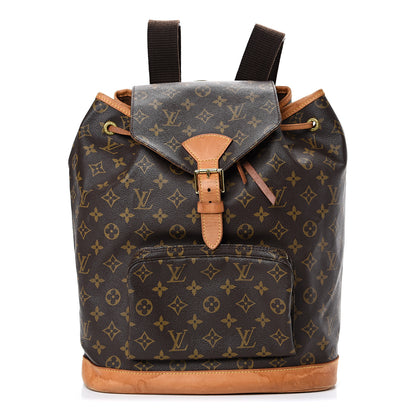Louis Vuitton Monogram Montsouris GM Backpack 1 of 15