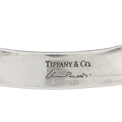 Tiffany Sterling Silver Elsa Peretti Thumbprint Cuff Bracelet 4 of 4