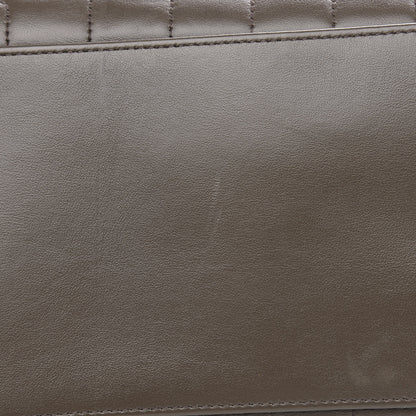 Saint Laurent Calfskin Y Quilted Monogram Large Loulou Chain Satchel Kaki Fonce 10 of 14